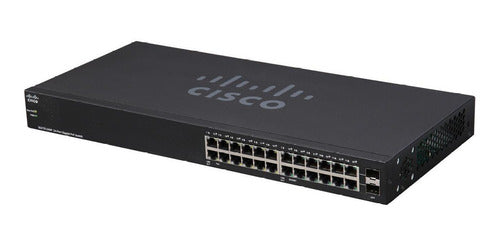intercambiar rosado pañuelo de papel Switch Cisco SG110-24HP-NA 24 Puertos Gigabit PoE No Administrable – Quick  Informatica S.A