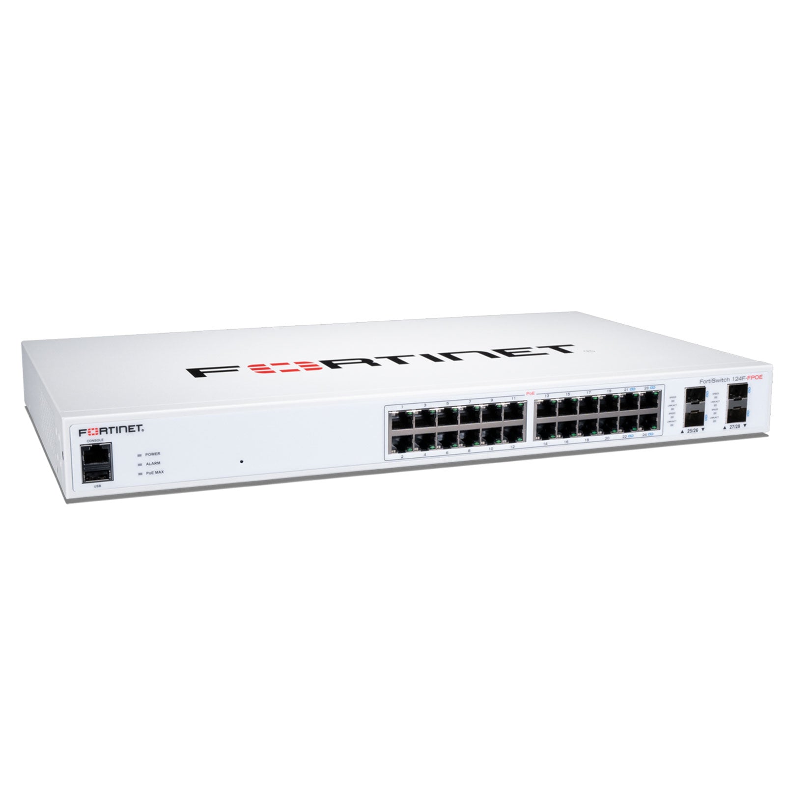 Switch FORTINET FortiSwitch 24 Puertos FS-124F-FPOE – Quick Informatica S.A
