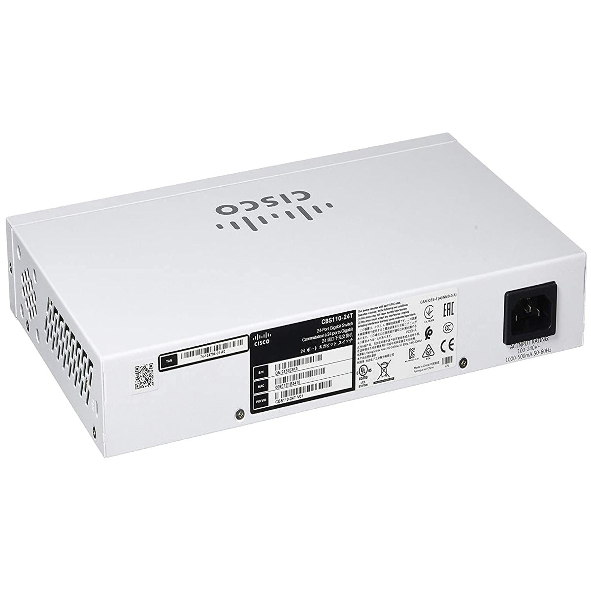Switch CISCO Small Business 24 Puertos CBS110-24T-AR – Quick ...