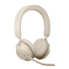 Auricular Headset JABRA Evolve2 65 LINK380A MS Beige 26599-999-998