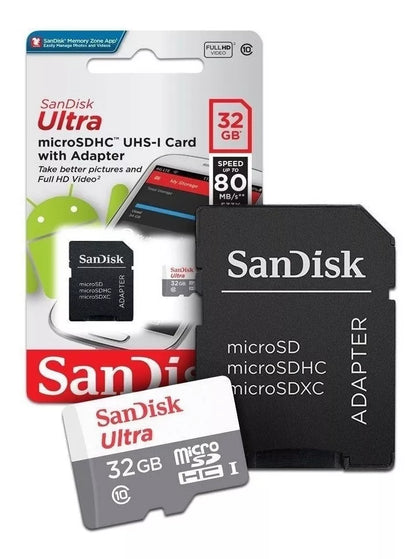 Micro SD SANDISK Ultra 32GB SDSQUNS-032G-GN3MA