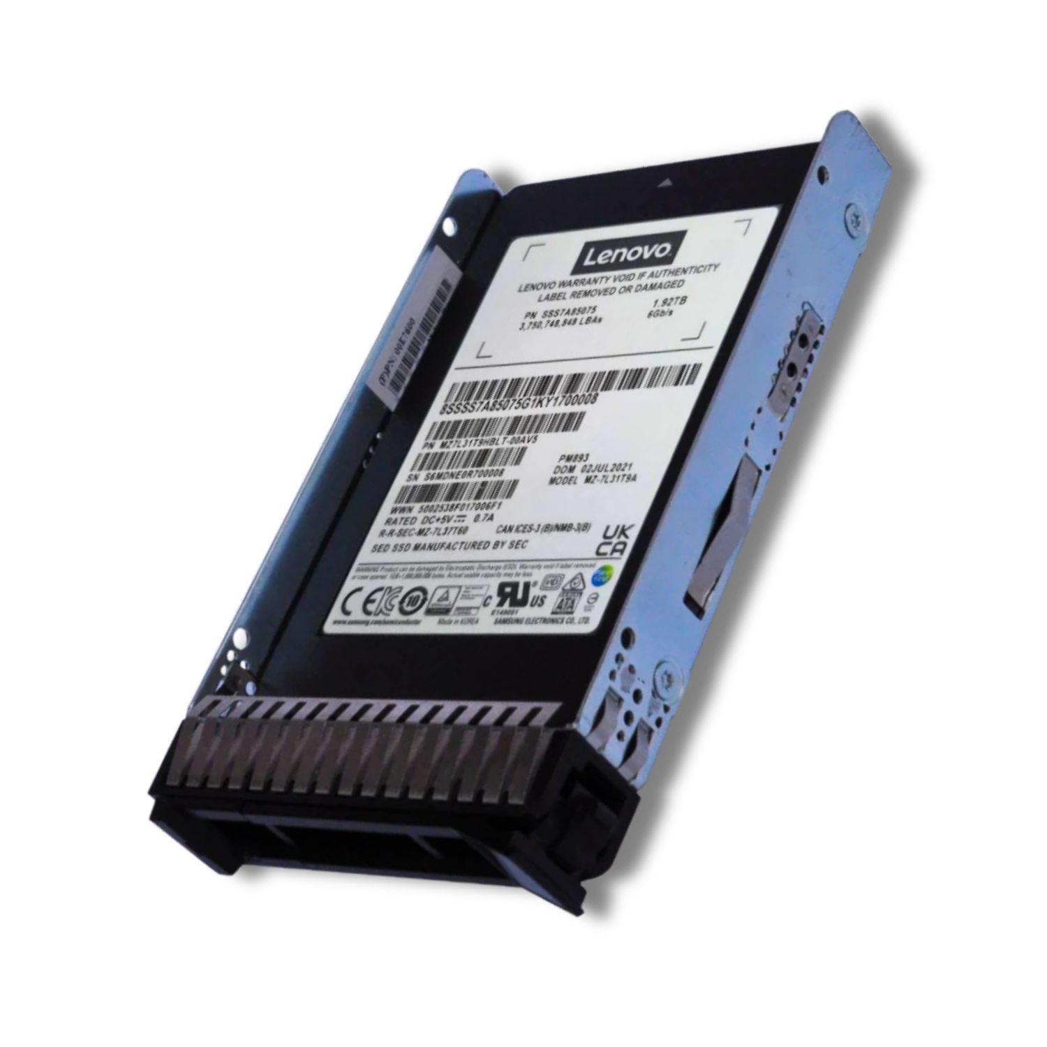 Disco Duro HDD LENOVO ThinkSystem 4TB SAS 12GB 7XB7A00043 – Quick