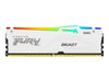Memoria RAM Kingston 16GB 6800Mhz Fury Beast White RGB DDR5 para PC 0
