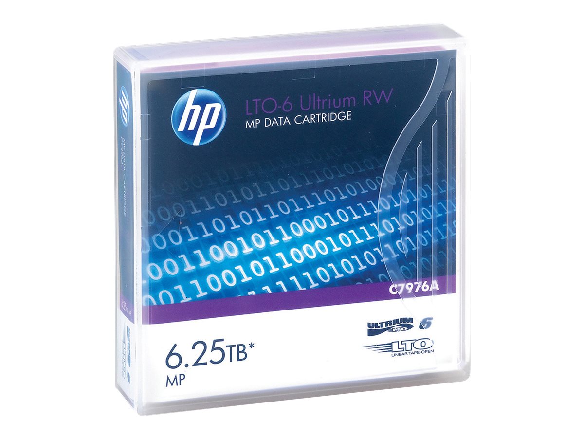 C7976a Cartucho de Datos HP Ultrium LTO6 6.25TB C7976A – Quick Informatica S.A