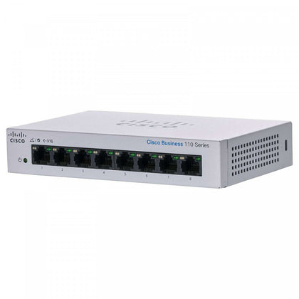 Switch CISCO Small Business 8 Puertos No Administrados CBS110-8T-D-AR
