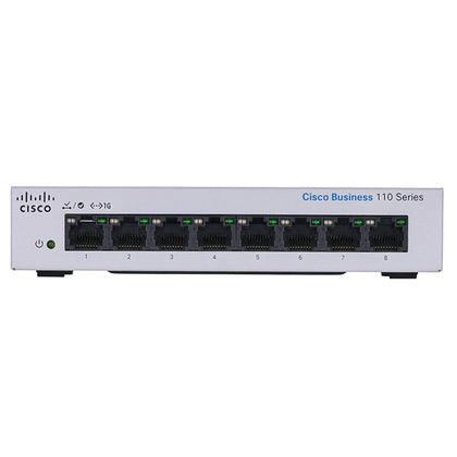 Switch CISCO Small Business 8 Puertos No Administrados CBS110-8T-D-AR