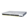 Switch CISCO Small Business 220 Web Administrado 48 Puertos PoE CBS22048P4GA