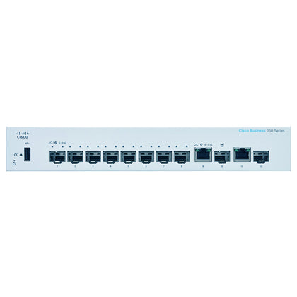 Switch CISCO Small Business 350 8 Puertos Administrados CBS350-8S-E-2G-NA