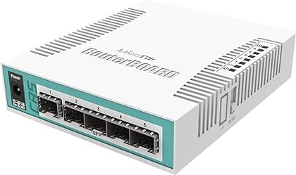 Switch Cloud Router MIKROTIK 5 Puertos CRS106-1C-5S