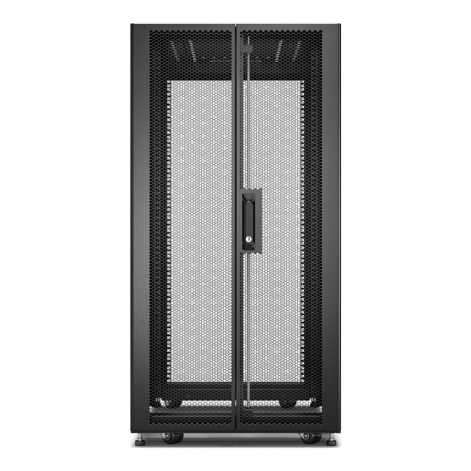 Pearing Rack Elecyro Gabinete Rack de Piso APC Easy Rack 24U 600mm x 1000mm con Laterales y ...