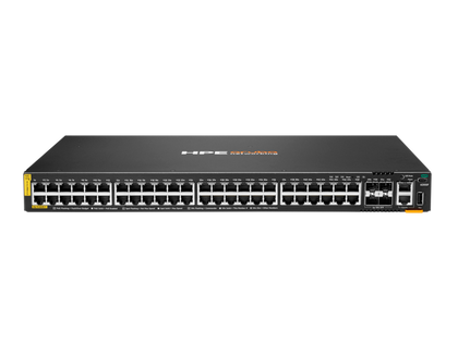 Switch HPE Aruba Networking CX 6200F 48G PoE Clase‑4 4 SFP+ 370 W JL727B