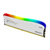 Memoria RAM KINGSTON Fury Beast White 8GB 3600Mhz DDR4 KF436C17BWA/8