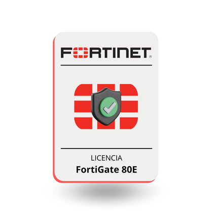 Licencia FORTINET FortiGate-80E 1 Año FC-10-00E80-950-02-12