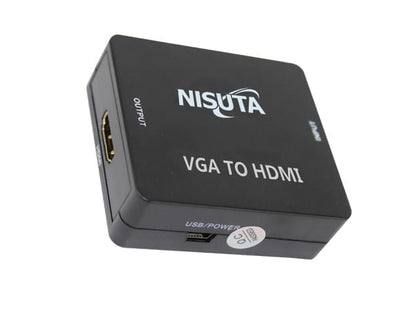Conversor VGA a HDMI NISUTA 1080p NSCOVGHD3