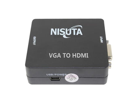Conversor VGA a HDMI NISUTA 1080p NSCOVGHD3