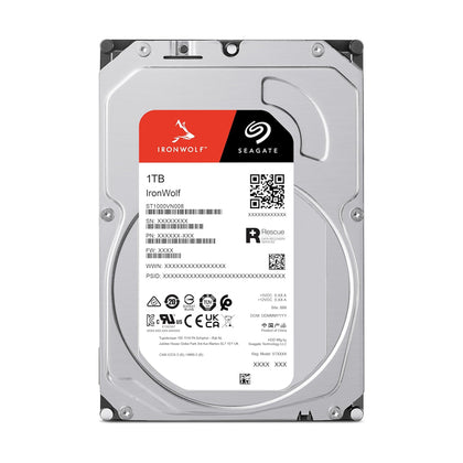 Disco Duro HDD SEAGATE IronWolf 1TB NAS ST1000VN008