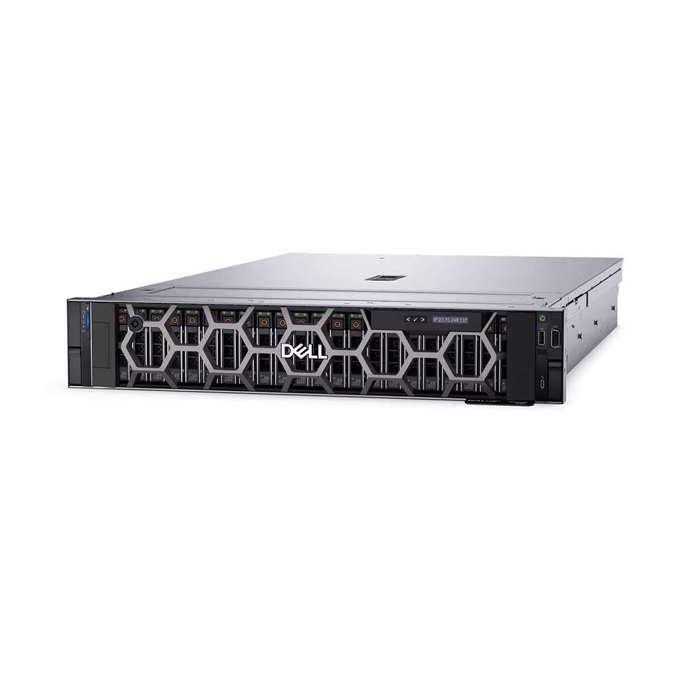 Servidor DELL PowerEdge R750 2X Xeon Gold 5318Y 16X32GB 2X 2TB 3YR PS