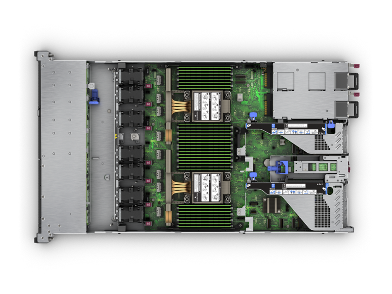 Servidor HPE DL360 G11 Xeon Silver 4410Y 64GB 2x960GB SSD 2x1000W