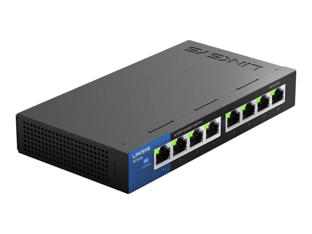 Switch LINKSYS 8 Puertos 10/100/1000 SE3008