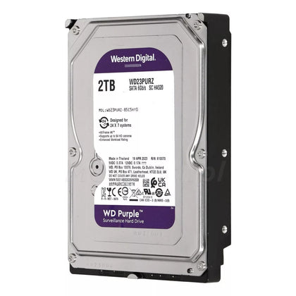 Disco Duro HDD WESTERN DIGITAL Purple 2TB WD23PURZ