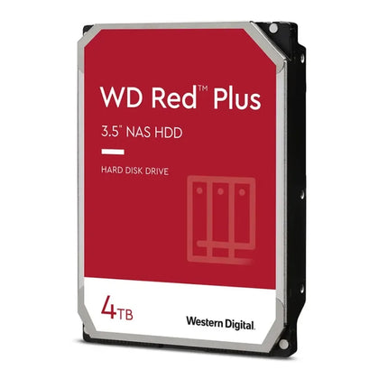 Disco Duro HDD WESTERN DIGITAL Red Plus 4TB WD40EFPX