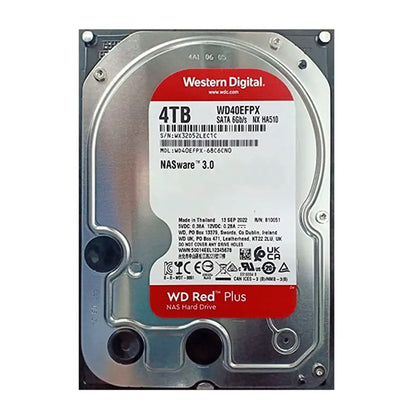 Disco Duro HDD WESTERN DIGITAL Red Plus 4TB WD40EFPX