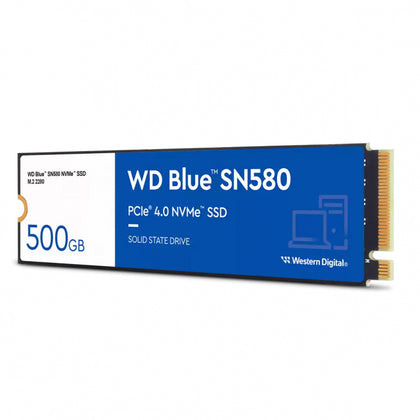 Disco Solido SSD WESTERN DIGITAL Blue SN580 500GB WDS500G3B0E