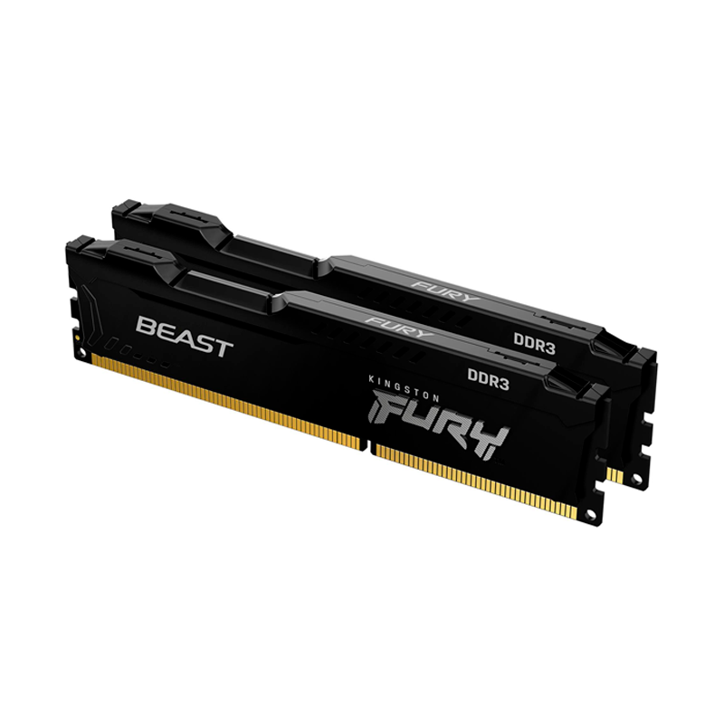 Memoria RAM Kingston Fury Beast Black 4GB DDR3 NO-ECC KF316C10BB/4