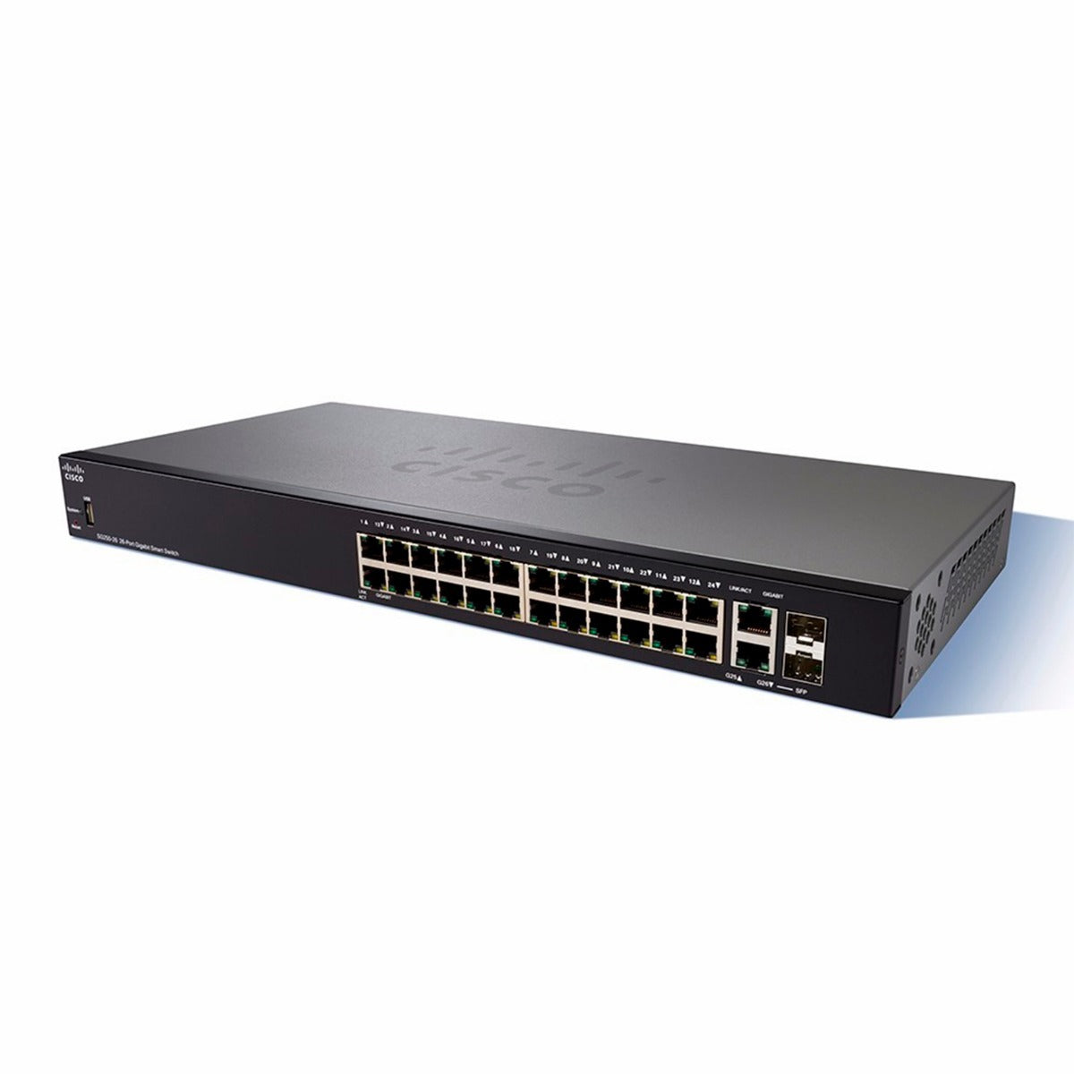 Smart Switch Cisco SG250-26P-K9-NA 26 Puertos Gigabit PoE 