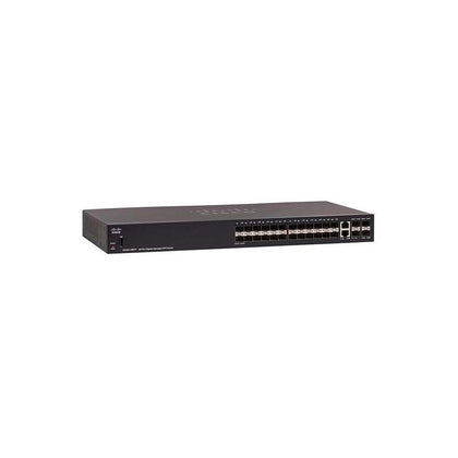 Switch Cisco Administrable 28 Puertos Gigabit SFP SG350-28SFP-K9-AR